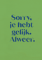 andC sorry je hebt gelijk