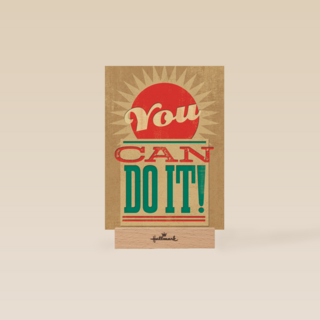 succes kaart you can do it