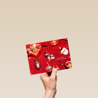 Vondels kerstkaart Enjoy Christmas