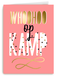 op kamp kaart woohoo op kamp