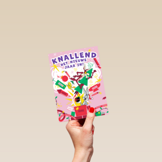 Looney tunes knallend het nieuwe jaar in