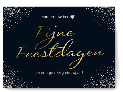 hallmark kerstkaart zakelijke kaart