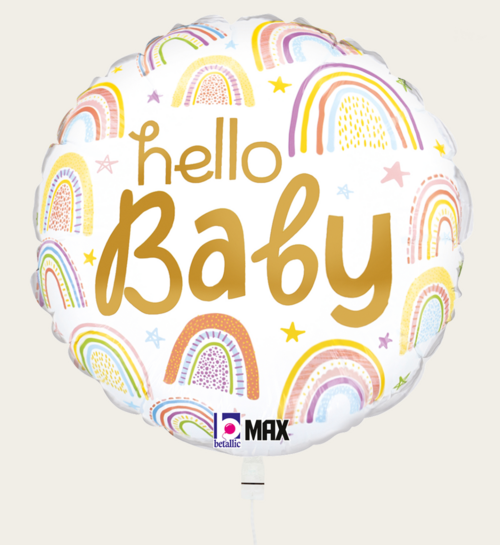 Hello Baby Ballon Multi