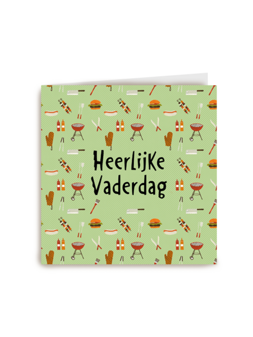 vaderdag kaart heerlijke vaderdag