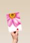 grote roze gerbera