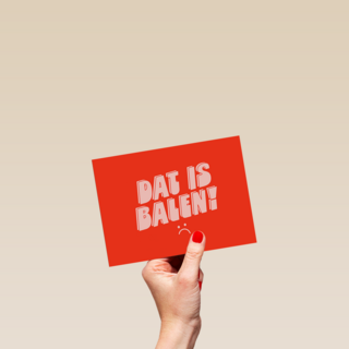Gezakt Dat is balen