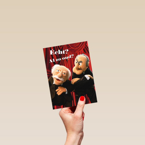 ben je net zo oud als statler en waldorf