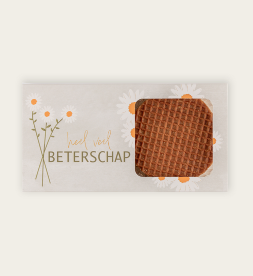 Heel Veel Beterschap Stroopwafels 6 stuks