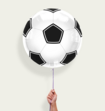 Ballon Voetbal Zwart Wit