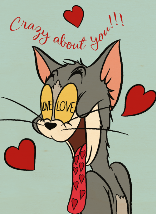 Tom en Jerry Crazy about you