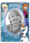hoera een frozen kaart speciaal voor jou