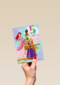 Verjaardagskaart Disney prinses 5 jaar