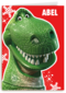 Toy Story kerstkaart Rex