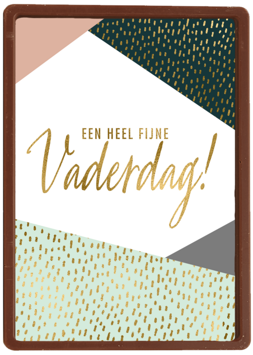 Vaderdag kaart stijlvol een heel fijne vaderdag
