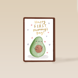 moederdag kaart happy first mummys day