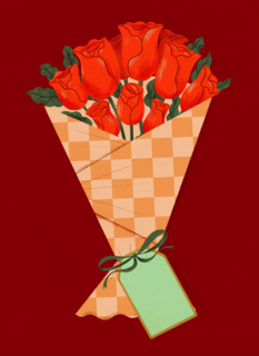 Valentijn boeket rozen rood