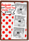 fotokaart rode stippen bedankt thank you danke