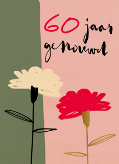 Love Story bloem jaar getrouwd