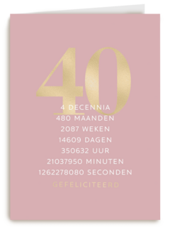 verjaardagskaart 40 480 maanden