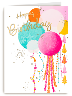 Happy Birthday Ballonnen