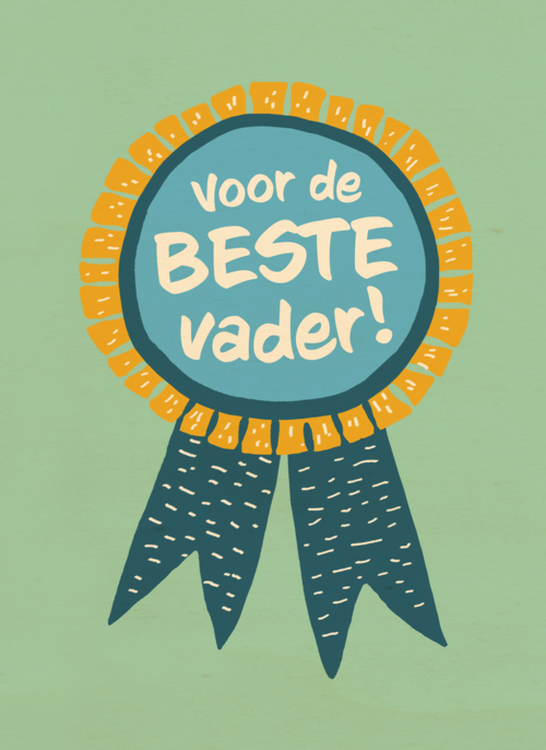 Rozet voor de beste vader