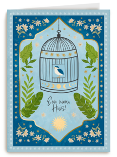 Een nieuw huis symbolic art