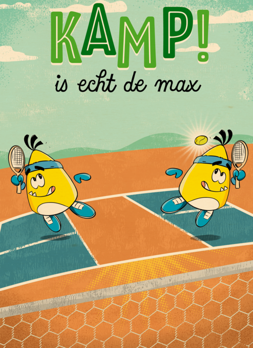 Sporta kaart Kamp is echt de max