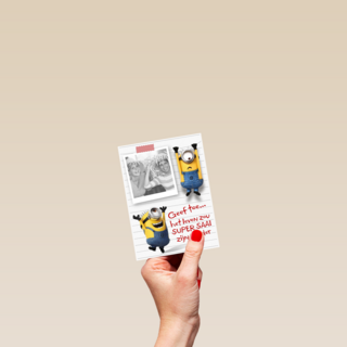 het leven zou saai zijn zonder minions kaart