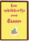 Beterschap Kleine Kikkertjes