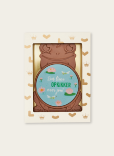 Chocolade Kikker Opkikker Voor Jou