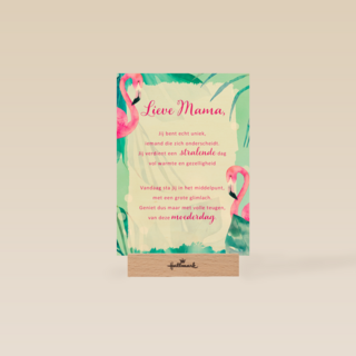 moederdag kaart klassiek geniet met volle teugen van deze moederdag