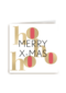 kerstkaart hip merry xmas hohoho