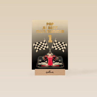 Pap jij bent mijn nummer 1 formule 1