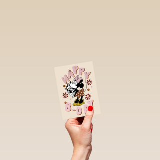 Minnie Mouse Happy Bday Roze