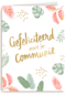 Gefeliciteerd met je communie floral