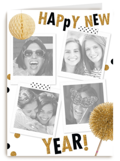fotokaart polaroid fotoos happy new year