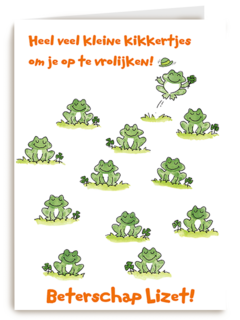 Beterschap Een Opkikkertje
