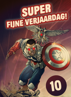 Captain America Superfijne verjaardag