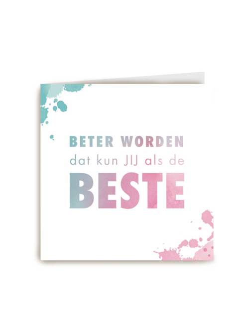 beter worden kan jij als de beste