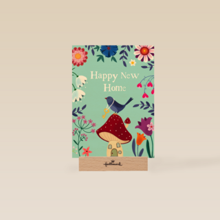 Nieuwe woning kaart Happy new home