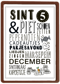 Sinterklaaskaart 5 december