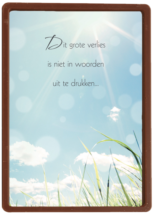 grote verlies woorden uit te drukken