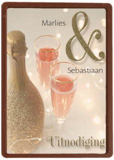 champagne uitnodiging