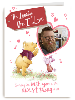 Valentijnskaart foto Winnie the Pooh