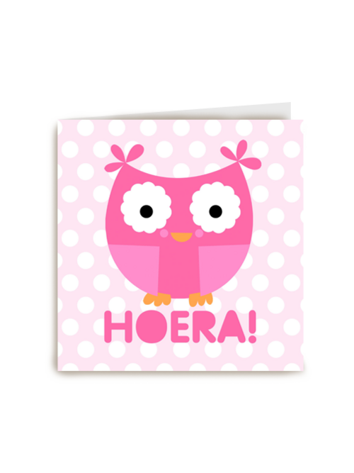 roze uil hoera