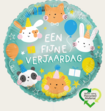 Ballon Een Fijne Verjaardag Dieren Multi Eco