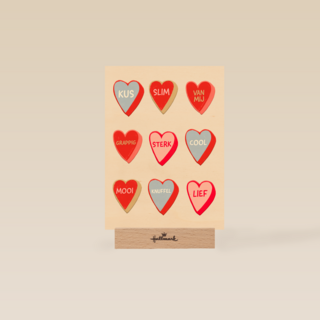 Omschrijf je lover in hartjes