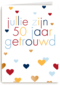 Jullie zijn 50 jaar getrouwd