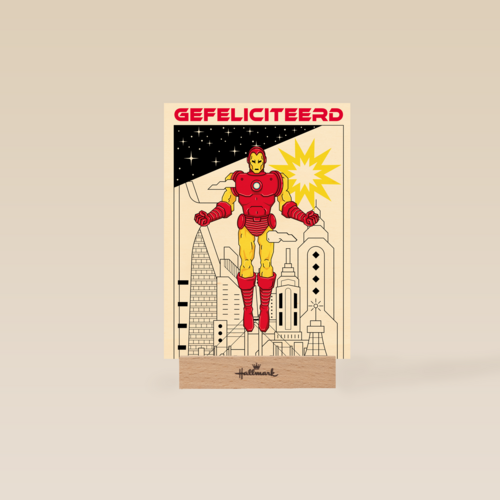 Ironman verjaardagskaart gefeliciteerd
