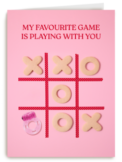 My favourite game is playing with you